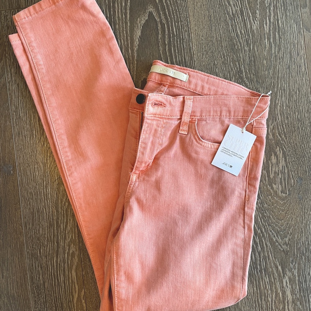 JOES Women’s Jeans, Brand New, Straight Ankle, Size 29, Terracotta
